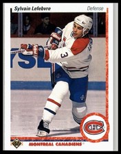 1990-91 Upper Deck #421 Sylvain Lefebvre