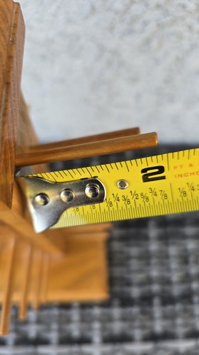 Vintage Spool Thread Holder Rack Hard Wood 40 Spokes - Picture 8 of 8