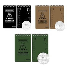 1Pc Waterproof Notebook Stone Paper Pocket Notebook All-Weather Memos Notebook
