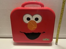 Sesame Street Elmo On The Go ABC Alphabet Letters in Carrying Case Missing T