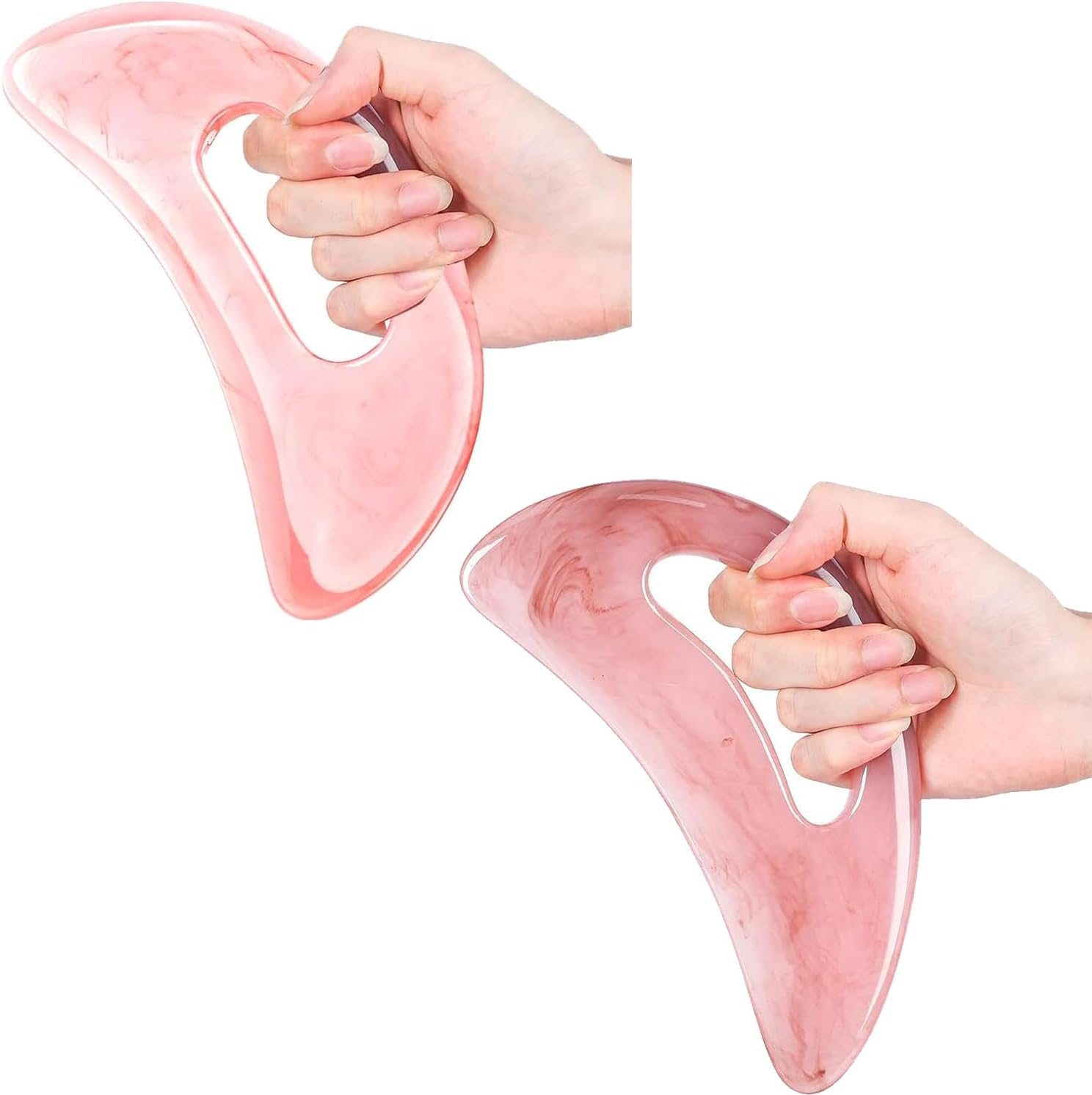 Massager 2 PCS Gua Sha Stone Full Body Gua Sha Massager Guasha Stone Tool