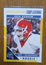 2011 Score - Rookie Kris Durham #355 Gold Zone (RC)