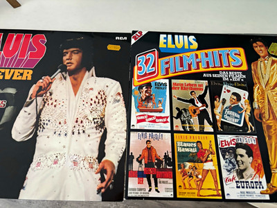 Elvis Presley Poster/Plakat Konvolut 2 Stück    Elvis  &  Elvis 32 Filmhits 