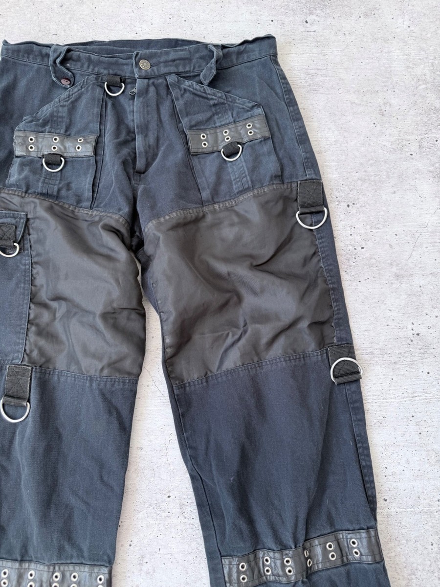 Archive S.D.L. Underground Cyber Goth Bondage Pants Vintage 90s