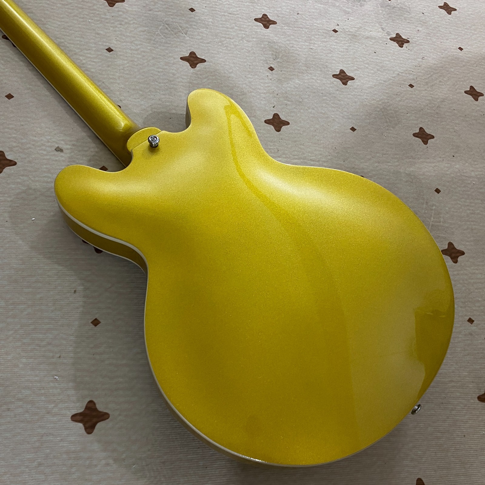 DG 335 GoldTop Electric Guitar Semi-Hollow Body rosewood fretboard FREE Shipping