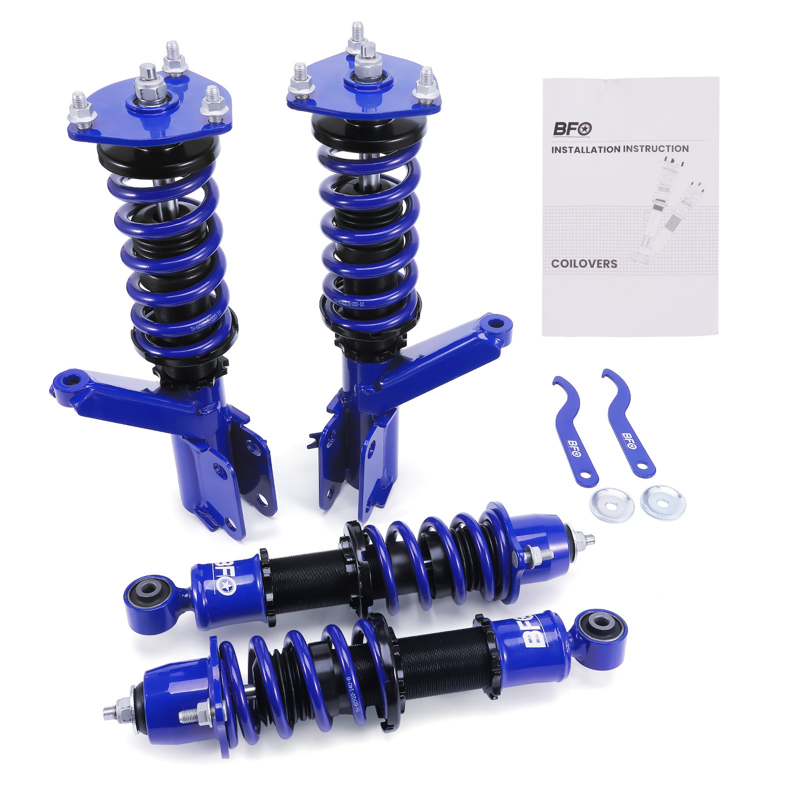 Coilover Suspension Spring Set For Honda Civic EM2 2001-2005 Coil Struts - Image 2