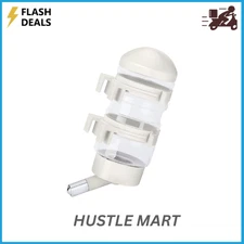 No Drip Dog Kennel Water Bottle Dispenser for Crate, 400Ml Dripless Pet US