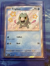 Pokémon TCG Frigibax 128/091 Paldean Fates Baby Shiny NM