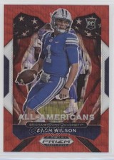 2021 Panini Prizm Draft Picks All-American Ruby Wave Prizm Zach Wilson #182 s1i