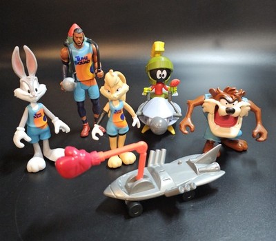 Lot of 6 Space Jam A New Legacy Lebron James Tune Squad w/VTG Hyper Lane Surfer
