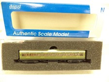 Dapol  N-Gauge Maunsell Coach, 3rd Class Lined Green