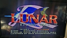 Lunar: Eternal Blue (Sega CD, 1995)