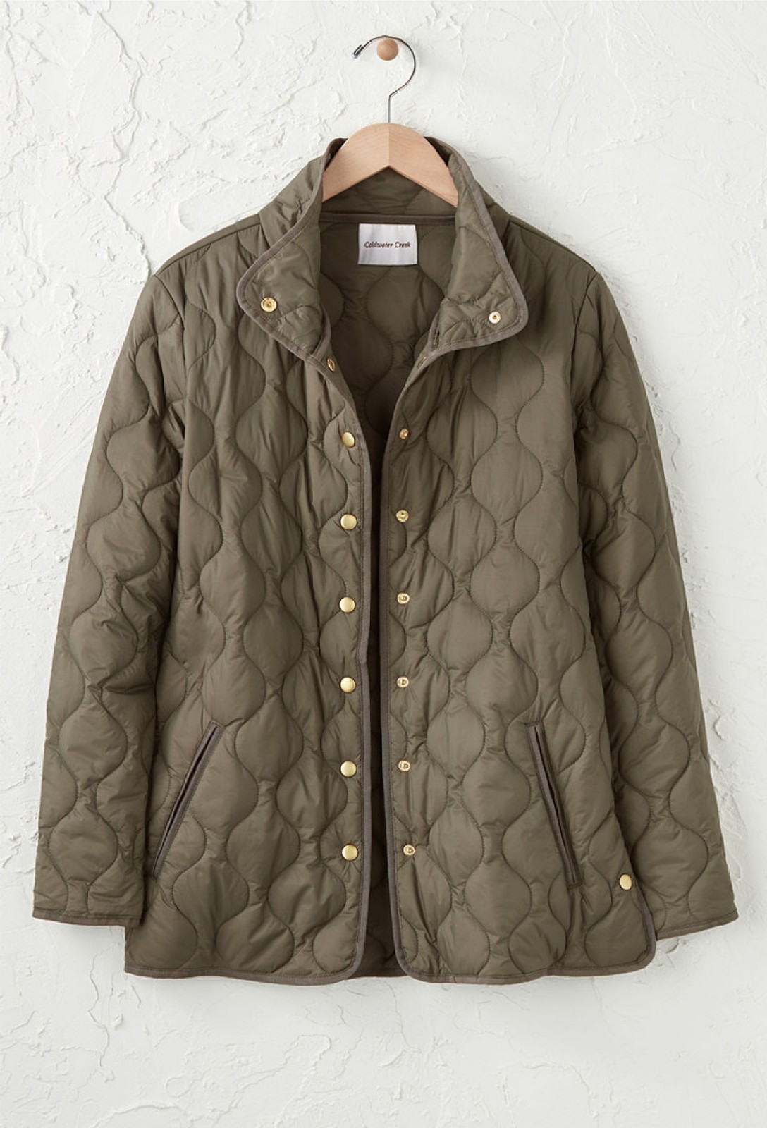 Coldwater Creek WanderLite&trade; Quilted Jacket Multi color