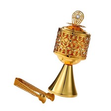 Bruciatore di arabo, ornamento per fornace, portacandele, porta , turibolo per