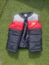 Genuine Nike kids gilet in a stylish black, red and grey colourway Age 2-3