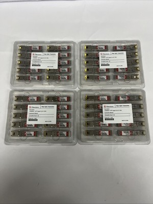 40 x FS SFP-GB-GE-T 1000BASE-T RJ45 SFP FIBER OPTIC TRANSCEIVER MODULE 100m