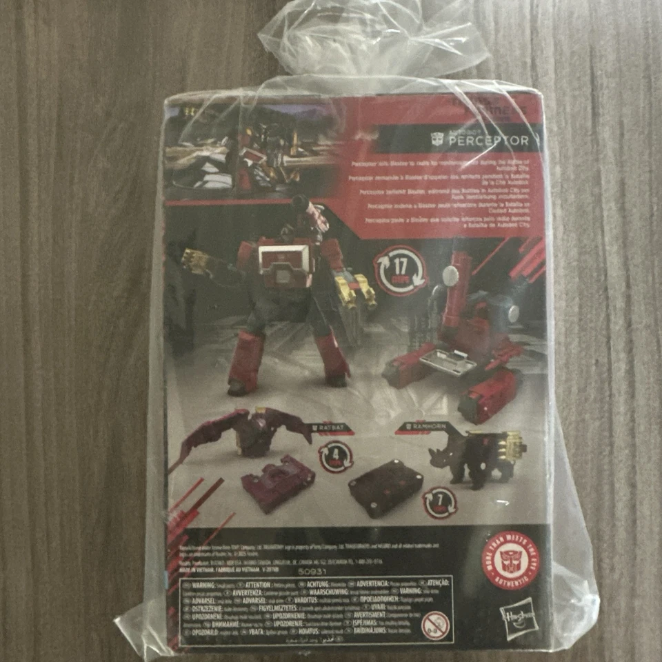Transformers Studio Series Autobot Perceptor missing  Ratbat Ramhorn Action 2025 - Image 3 of 4