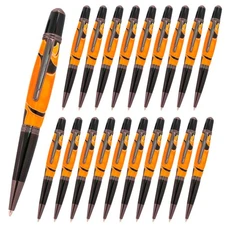 Viceroy Pen Kit, Gun Metal and Black Chrome Finish, 20 Pack, Legacy Woodturning