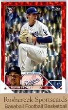 2023 Topps Update #US70 Gavin Stone /299 RC Rookie Orange Foil