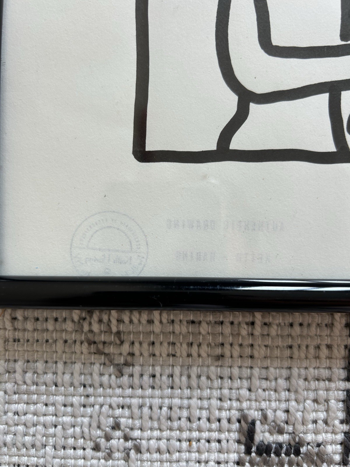 Keith Haring (1958-1990) - Signed Authentic Drawing - Untitled, 1981