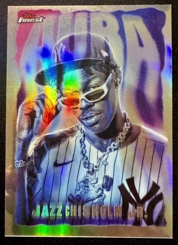 2026 Topps Finest Jazz Chisholm Jr. Base (RAW)