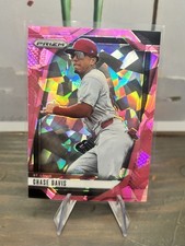 2025 Panini Prizm PINK ICE Chase Davis #237 - St. Louis Cardinals