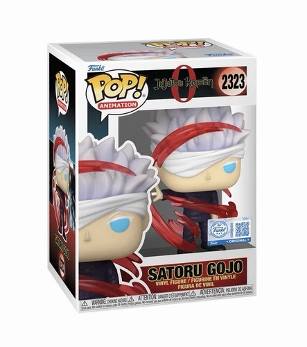 Funko Pop! Jujutsu Kaisen 0 #2323 Satoru Gojo Red Energy Exclusive + PRESALE