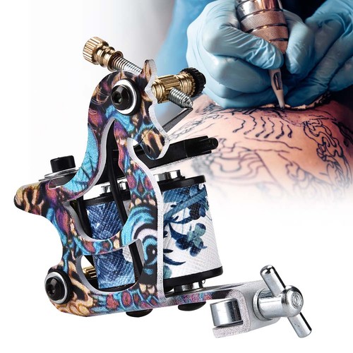 Professional Alloy Tattoo Machine Copper Coils Tattoo Machine Shader Gun CUT - Picture 3 of 8