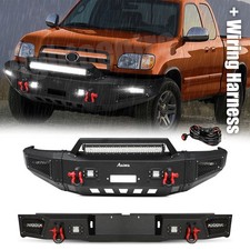 Aaiwa For 2000-2006 Toyota Tundra Steel Frontrear Bumpers Wwinch Platelights Aaiwa For 2000-2006 Toyota Tundra Steel Frontrear Bumpers Wwinch Platelights