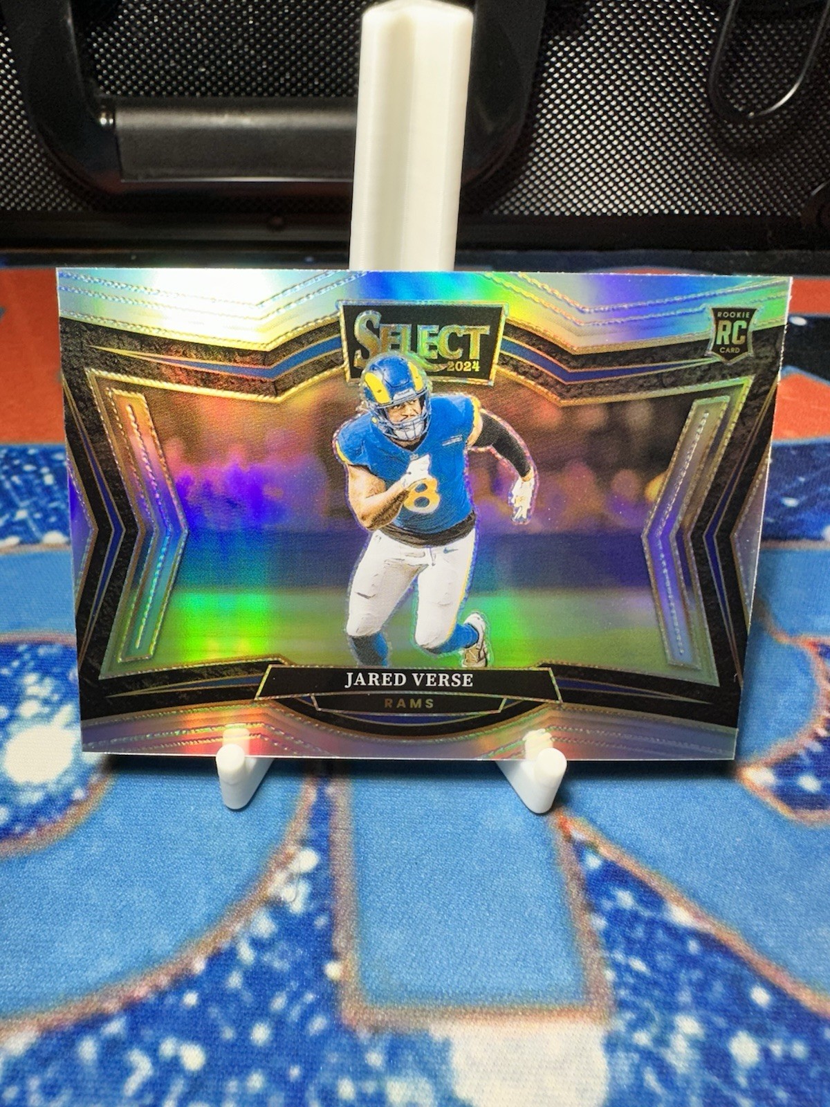 2024 Panini Select - Field Level Jared Verse #482 Silver Prizm (RC)