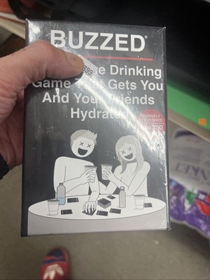 Buzzed Drinking Game Hydration Recently Refreshed Edition 250 Fun Adult Cards