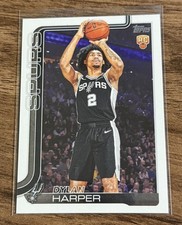 2025-26 Topps Basketball NBA Dylan Harper Flagship Rookie RC Spurs #202