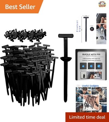 150PCS Heavy Duty Nylon Zip Ties   Ideal for Automotive Repair and Organization