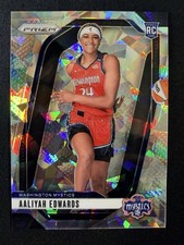 2024 WNBA Panini Prizm - Aaliyah Edwards #142 (RC) Rookie Mystics Variation