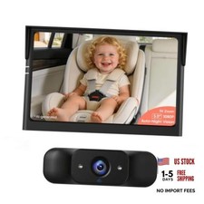 BM1 Baby Car Camera 5" 1080P - Auto IR Night Vision - 3X - Baby Car Monitor
