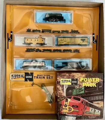 ATLAS Nゲージトレインセット　atlas ngauge trainsets N Scale Atlas Train Set plus Extras | eBay