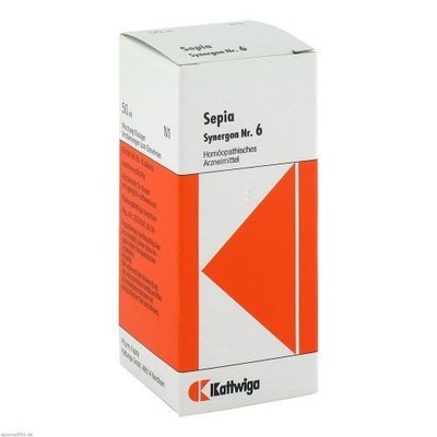 SYNERGON 6 Sepia Tropfen 50ml PZN 1855011