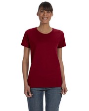 Gildan G500L Women's Heavy Cotton Short Sleeve Crew Neck Plain Stylish T-Shirt