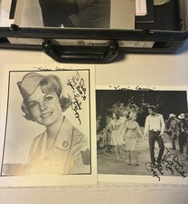 2 Autographed Pictures From The Movie Kissin Cousin Signed By Cynthia Pepper