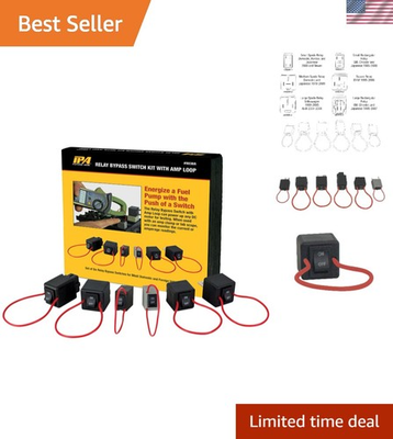 #ad #ad Relay Bypass Switch Kit for Automotive AMP Loop Fuel Injection Testing $200.83