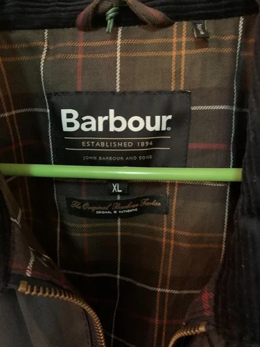 Barbour Wax Tracker Jacket Size XL New With Tags image 3