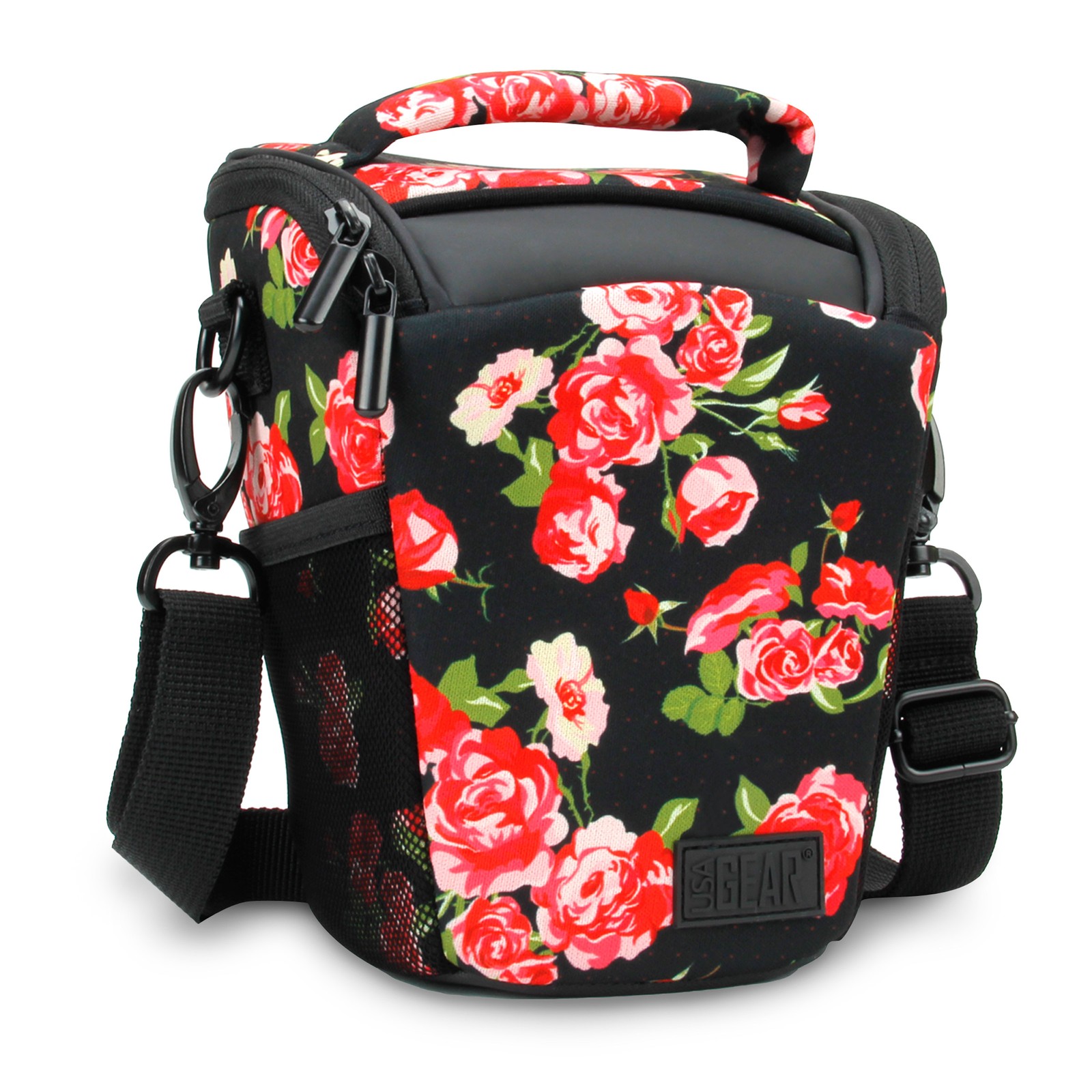 Portable DSLR Camera Case Bag with Top Loading accessibility