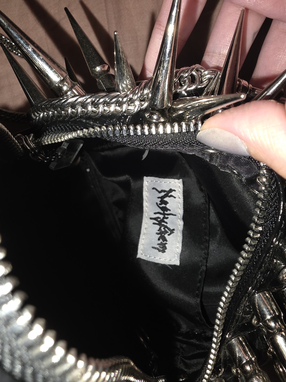 alternative leather black backpack - image 3