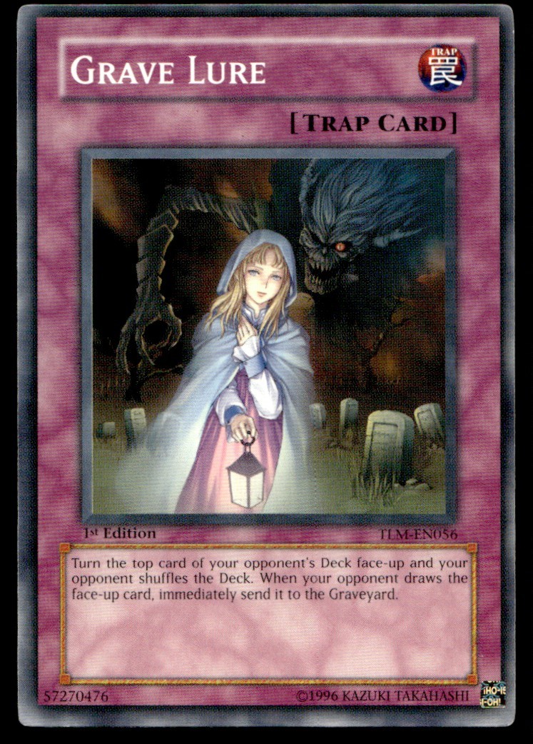 Grave Lure The Lost Millennium TLM-EN056 MP YuGiOh TCG