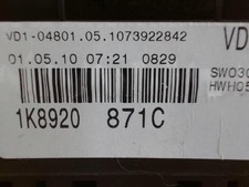 Compteur Volkswagen SCIROCCO