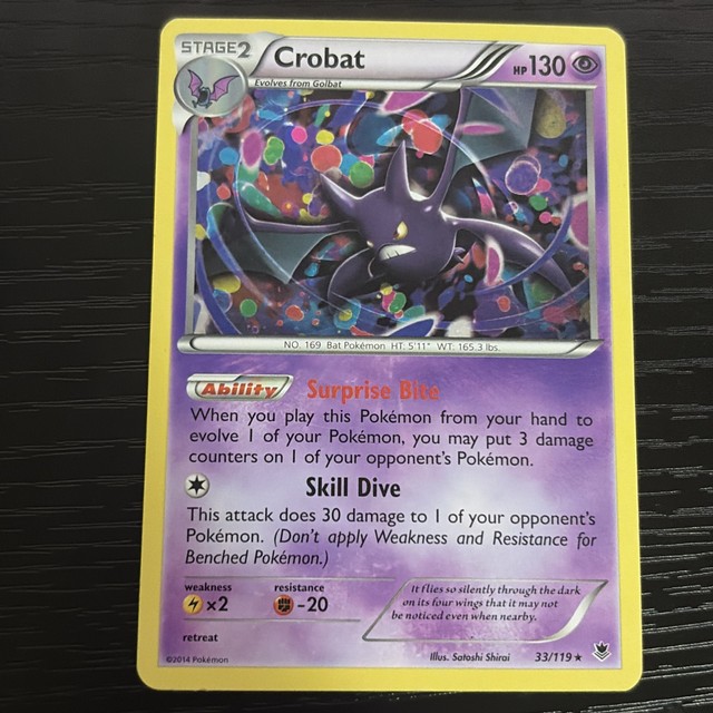Crobat [Cosmos Holo] #33 (Phantom Forces (2014))