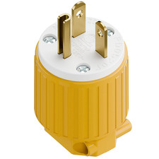 Nema 5-20P 20Amp 125Volt Plug, ETL Listed Heavy Duty Rewireable 20A/125Volt USA