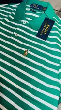 Polo Ralph Lauren Men's  Stripes Collard  Polo Shirts Xmas ?? SALE