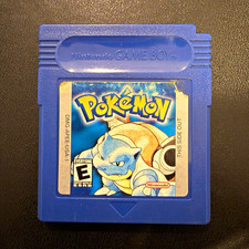 Nintendo Pok mon Blue Version Game Boy Cartridge OG Battery