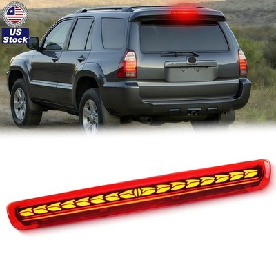 LED Tail HighMount Stop Lamp 3rd Brake Red for 03-09 Toyota 4Runner WITH Spoiler
